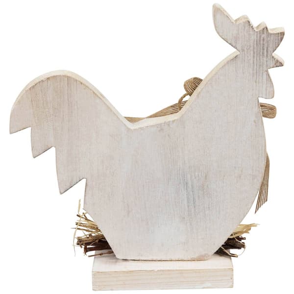 Northlight Seasonal Distressed Rooster Silhouette Spring Décor