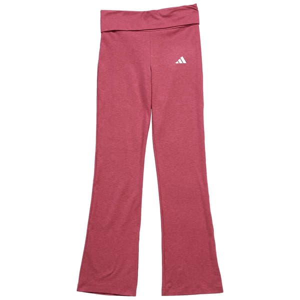 Girls (7-16) adidas® Folded Waistband Flare Leggings
