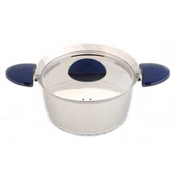 BergHOFF Stacca Stainless Steel 6.3qt. Covered Stock Pot