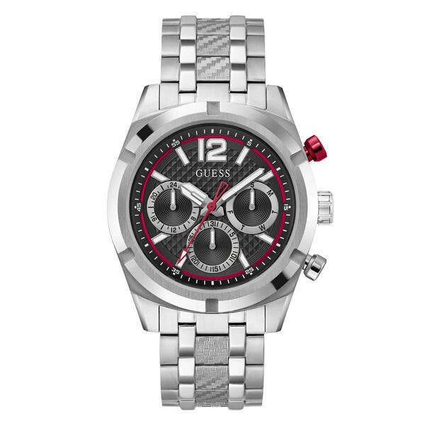 Mens Guess Watches&#40;R&#41; Silver Tone Multi-function Watch - GW0714G1 - image 
