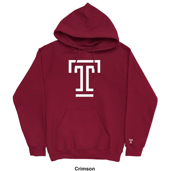 Mens Temple University Big Mascot Hoodie