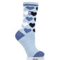 Womens Heat Holders® Lite Heart Crew Socks - image 7
