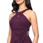Womens SLNY Sleeveless Glitter Keyhole Neck Dress - image 3