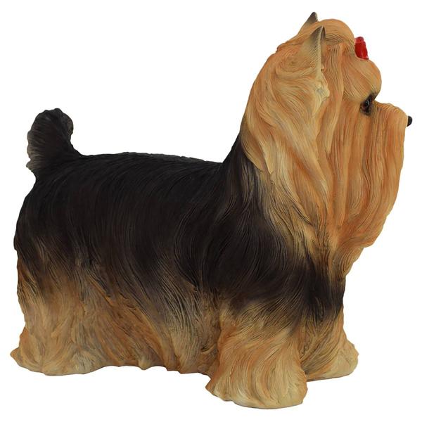 Hi-Line Gift Yorkshire Terrier Statue Garden Statue