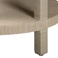 bali & pari Rocco Bohemian Woven Grasscloth End Table - image 3