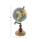 9th & Pike® Brown Marble And Metal Globe - image 6