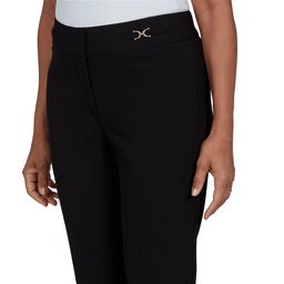 Womens Emaline Country Code Solid Straight Leg Pants