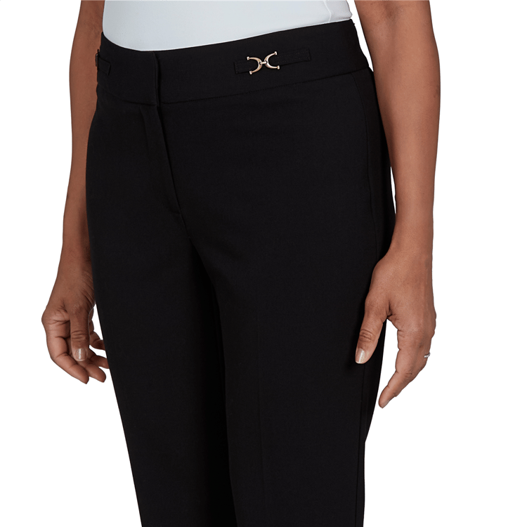 Womens Emaline Country Code Solid Straight Leg Pants