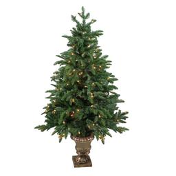 Northlight Seasonal 4.5ft. Pre-Lit Spruce Christmas Tree