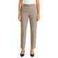 Womens Zac & Rachel Printed Pullon Plaid Millenium Pants - image 1