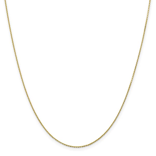 Gold Classics&#40;tm&#41;10kt. 0.90mm Yellow Gold 24in. Chain Necklace - image 