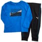 Toddler Boy Puma&#40;R&#41; 2pc. Long Sleeve Tee & Tricot Pants Set - image 1