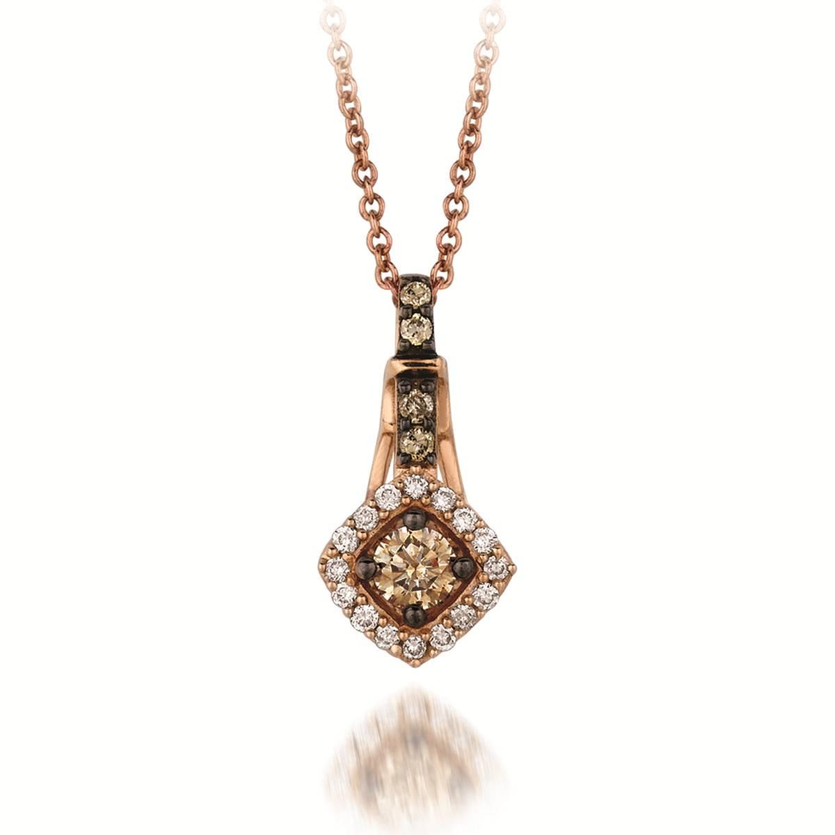 Le Vian(R) Chocolate Diamonds(R) & Vanilla Diamonds(R) Pendant