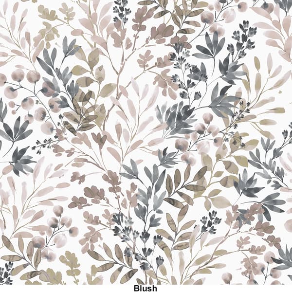 Amelie Leaf Print Grommet Panel