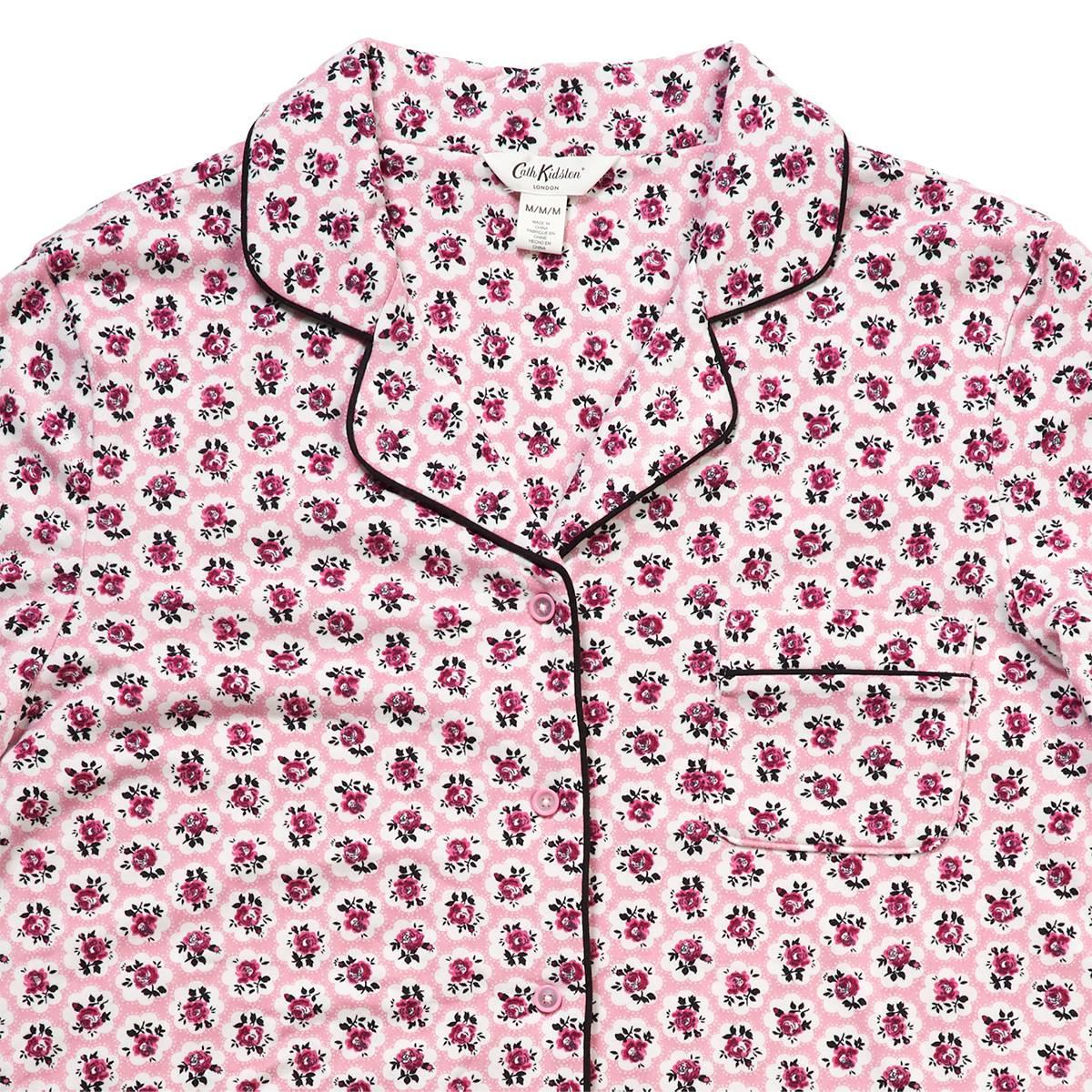 Womens Cath Kidston Long Sleeve London Rose Pajama Set