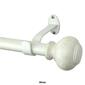 Rhinebeck Rustic Faux Wood Window Drapery Single Curtain Rod - image 5