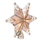 Kurt Adler 10-Light 6-Point Capiz Star Treetop - image 2