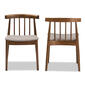 Baxton Studio Wyatt Dining Chairs - Set of 2 - image 5