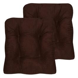 Sweet Home Collection Memory Foam Non-Slip Tufted Chair Cushion