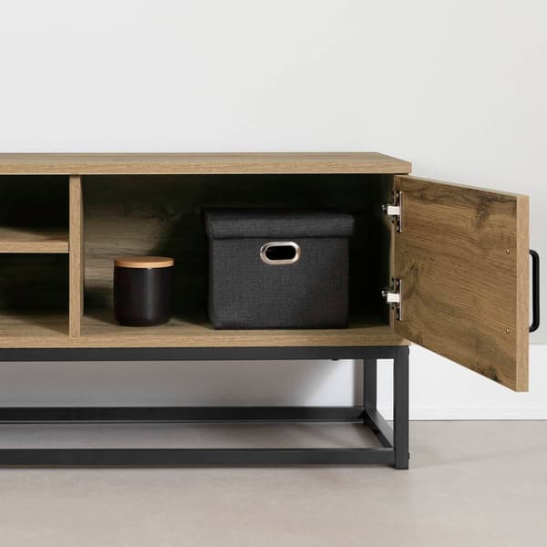 South Shore Mezzy Nordik Oak TV Stand