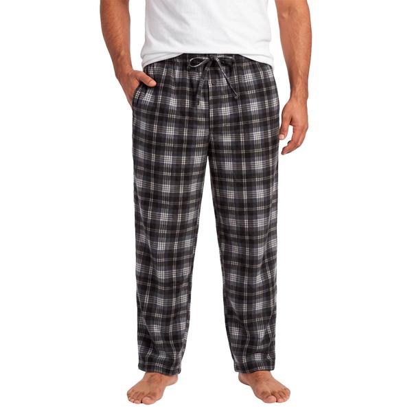 Mens Architect(R) Fleece Sleep Pants - Black/White - image 
