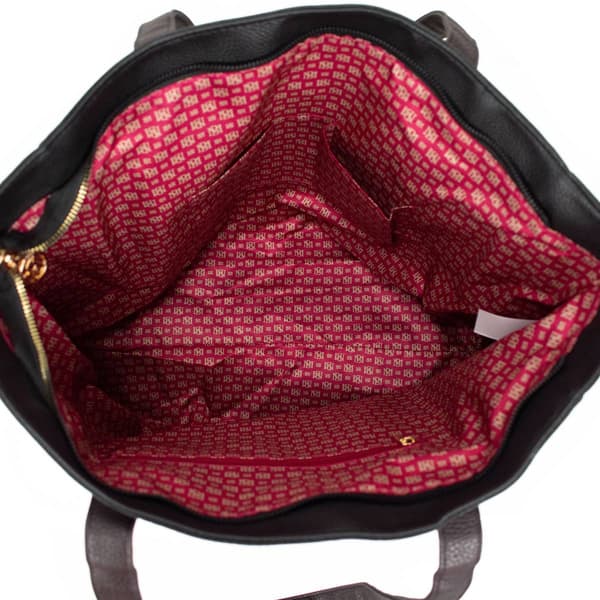 Badgley Mischka Rose Vegan Leather Travel Tote Weekender Bag