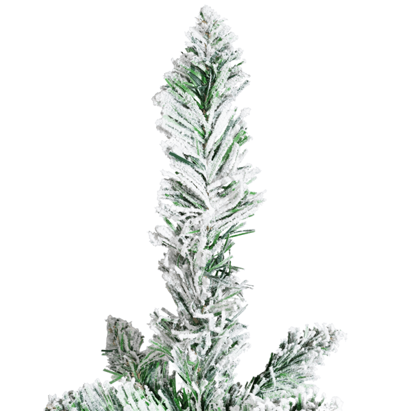 Northlight 3.5ft. Frosted Pine Christmas Tree in Burlap Base