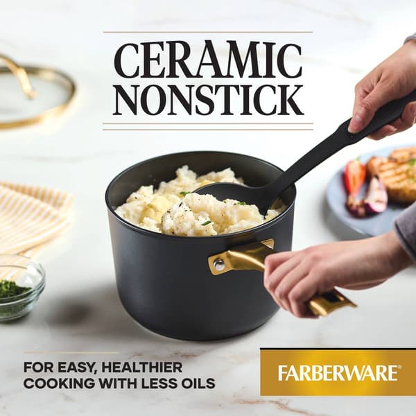 Farberware&#174; Forged Induction 3qt. Saucepan with Lid