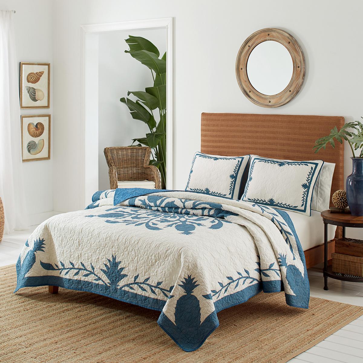 Tommy Bahama Aloha Pineapple 126TC Quilt