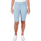 Plus Size Ruby Rd. Key Items Denim Extra Stretch Pull On Short - image 1