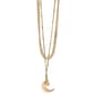 Ashley 2pc. Gold-tone Moon Pendant & Starburst Pendant Set - image 1