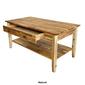 Casual Contemporary Living Solid Acacia Coffee Table - image 6