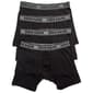 Mens Eddie Bauer(R) 4pk. Microfiber Boxer Briefs - Black - image 1