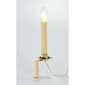 11in. Brass Electric Window Candle - image 1