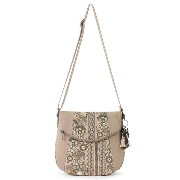 Sakroots Foldover Crossbody - Sand Tapestry