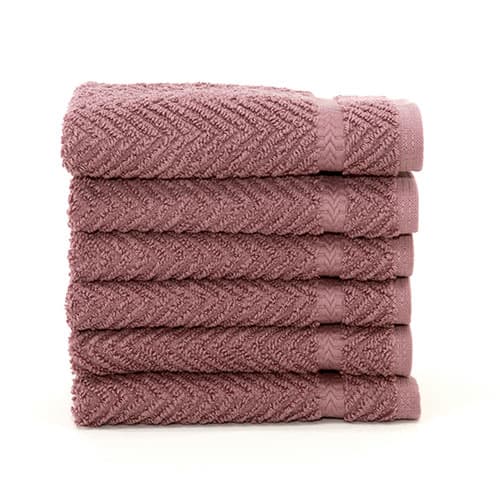 Linum 6pc. Herringbone Washcloths Set