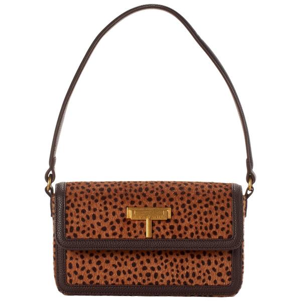 Tahari Avi Flap Shoulder Bag - image 