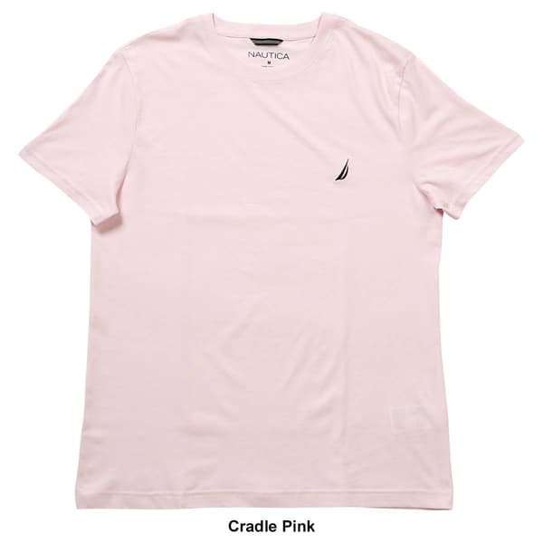 Mens Nautica Short Sleeve Crew Neck Tee