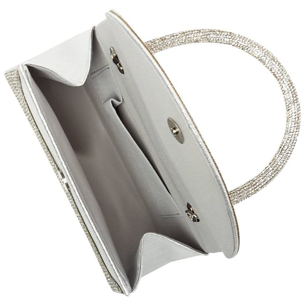 D''Margeaux Top Handle Rhinestones Glitter Clutch