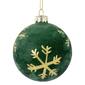 Northlight Seasonal 3in. Velvet Christmas Ornaments - Set of 4 - image 4