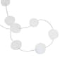Northlight Seasonal 9ft. White Plush Snowball Christmas Garland - image 4