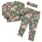 Toddler Girl Little Lass&#40;R&#41; 2pc. Floral Plush Set w/ Headband - image 1