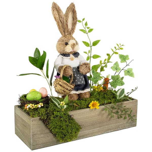 Northlight Seasonal Boxed Garden w/ Bunny Easter D&#233;cor
