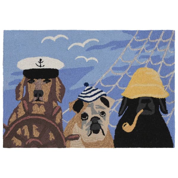 Liora Manne(tm) Frontporch Arrf Ye Mateys Indoor/Outdoor Accent Rug