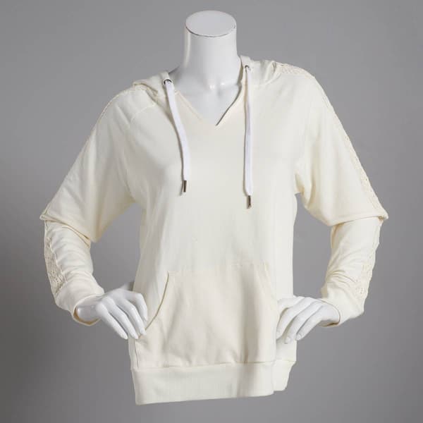 Womens The Sweatshirt Project Solid Long Sleeve Hoodie