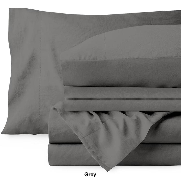 Spirit Linen Home™ Vintage Washed Sheet Set
