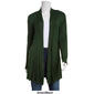 Plus Size Birch Long Sleeve Marled Fine Gauge Rib Cardigan - image 5