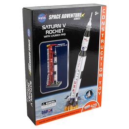 Space Adventure Series Saturn V Rocket Model Block Set