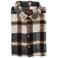 Mens Mountain Ridge&#40;R&#41; Heavyweight Flannel Shirt - Black/White - image 1