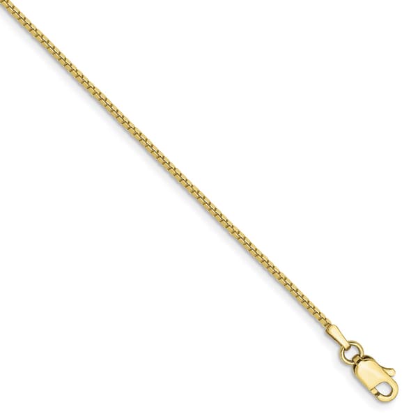Gold Classics&#8482; 10kt. Gold 1mm 22in. Box Chain Necklace